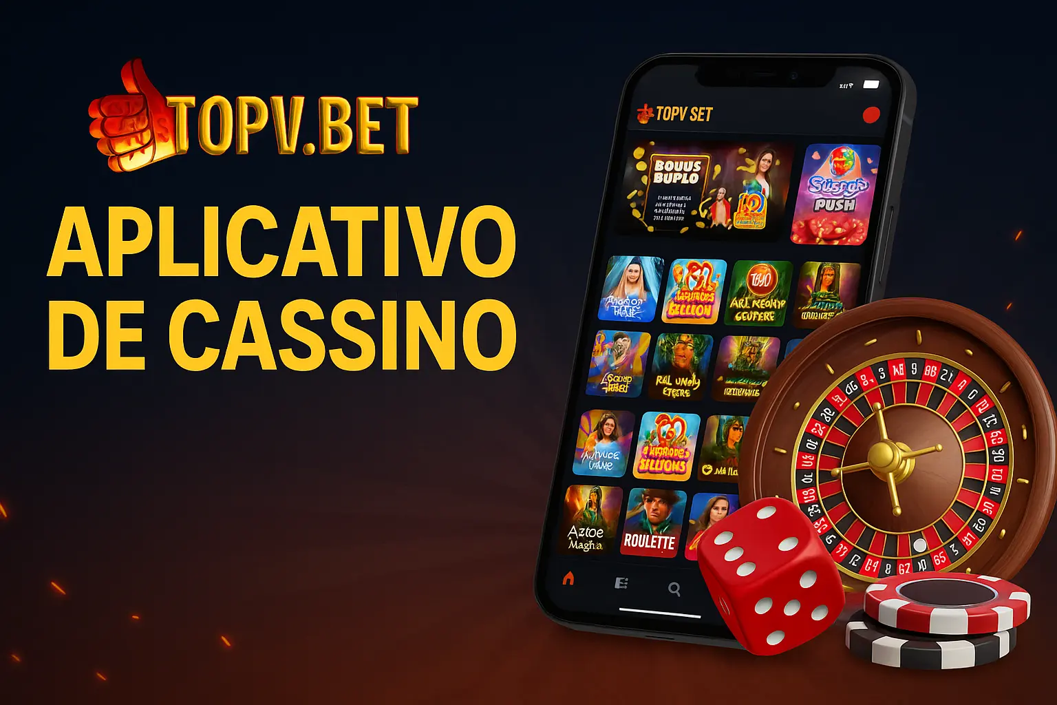 Baixar o TOPV.BET Cassino App